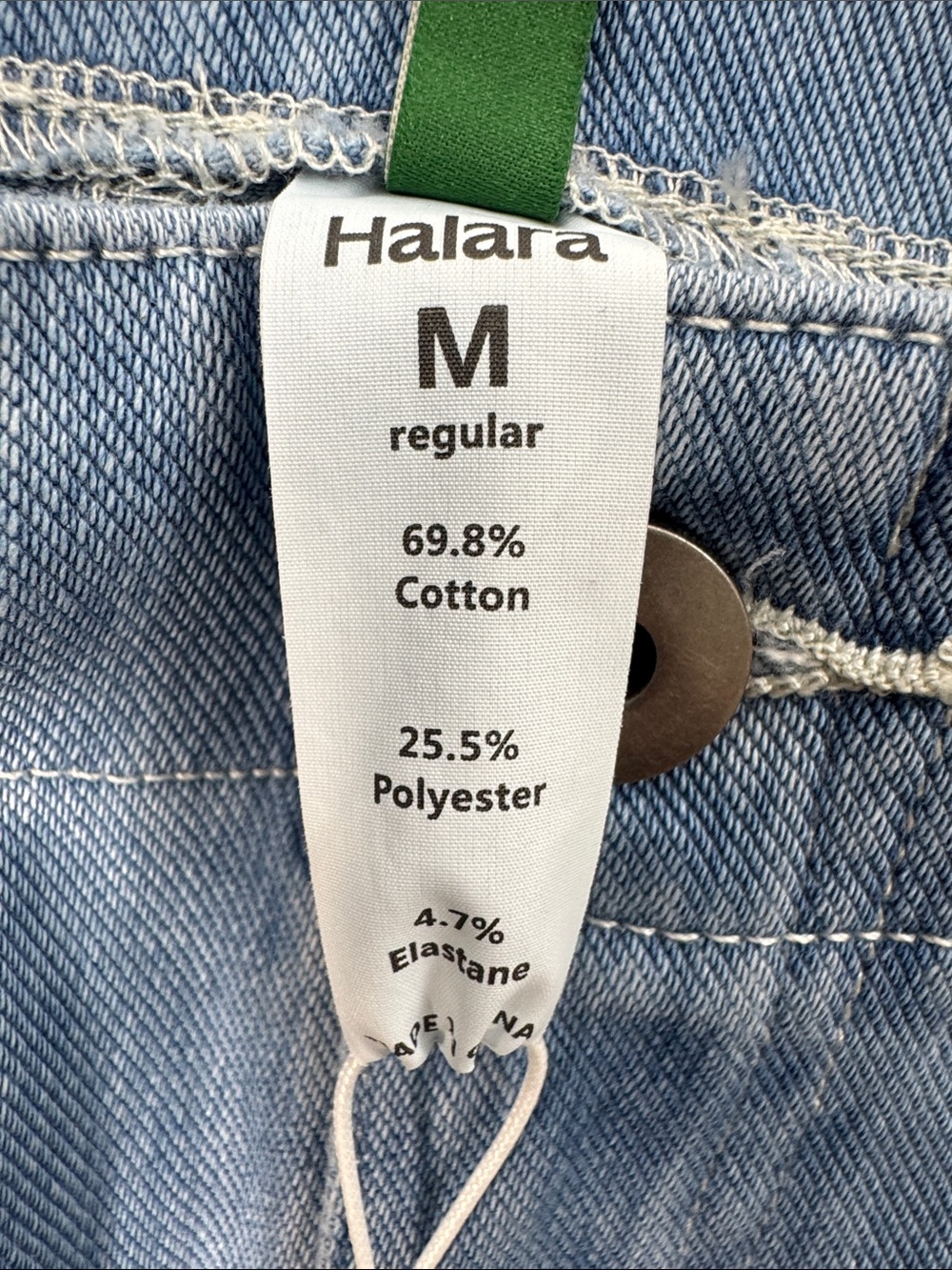 HALARA Light Wash Wide-Leg Denim Jeans - Picture 12 of 15